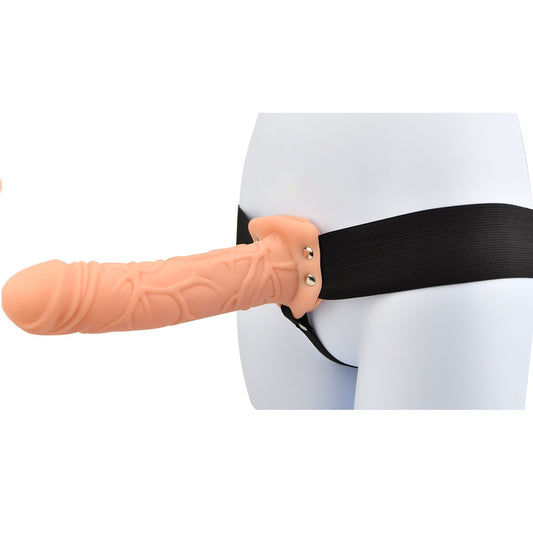 loving-joy-8-inch-hollow-strap-on-vanilla