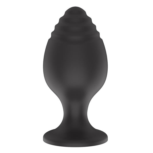 loving-joy-ribbed-tip-small-silicone-butt-plug